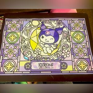Kuromi place mat